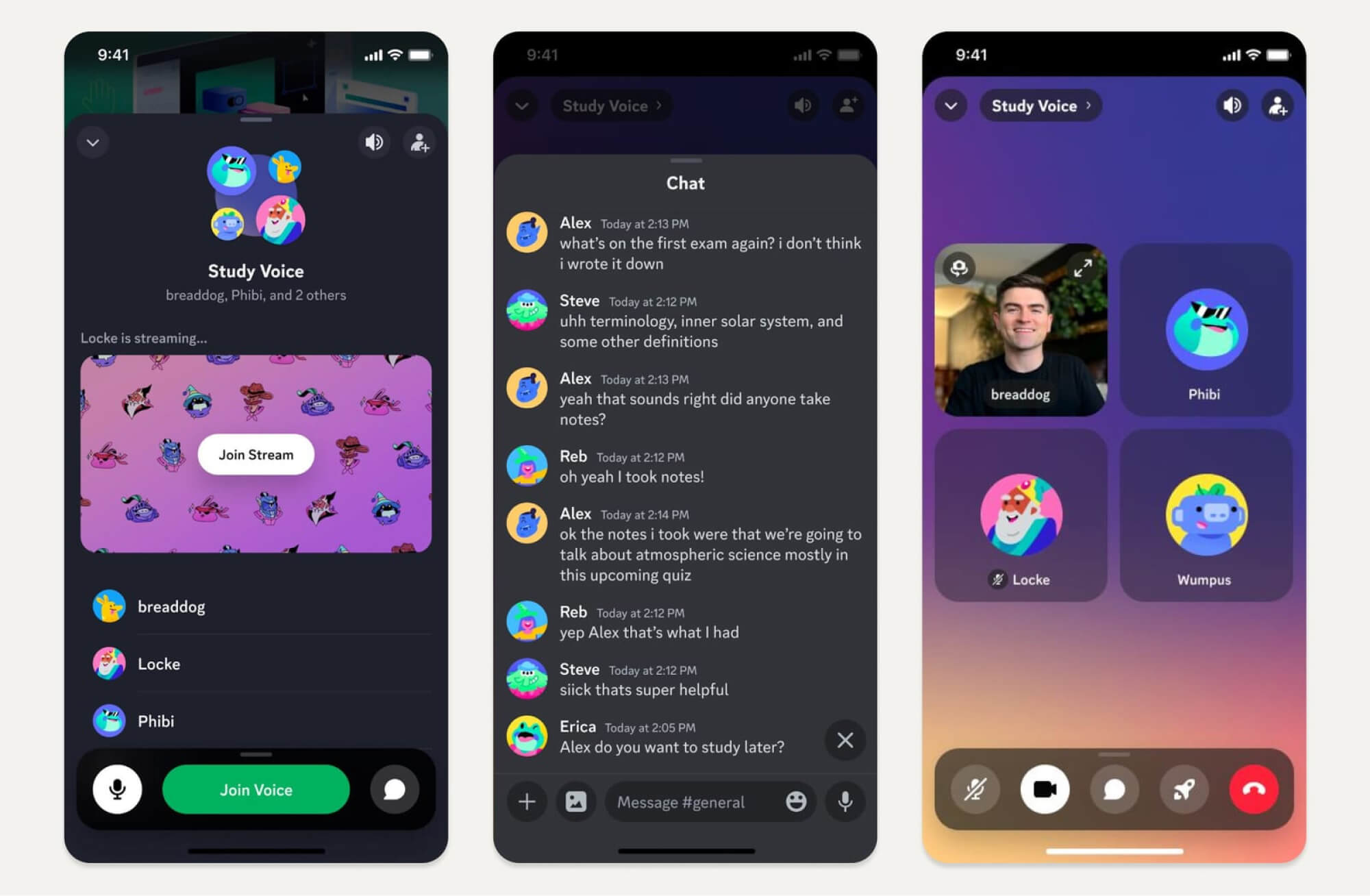 Интерфейс приложения «Discord». Источник UX news